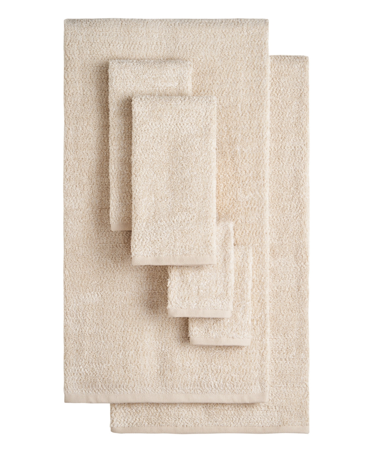 Shop Lucky Brand Luxurious Boucle Cotton 6-pc. Bath Towel Set