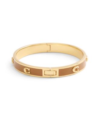 Signature C Enamel Bangle Bracelet