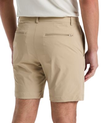 Men's Solid Stretch 8" Tech Shorts