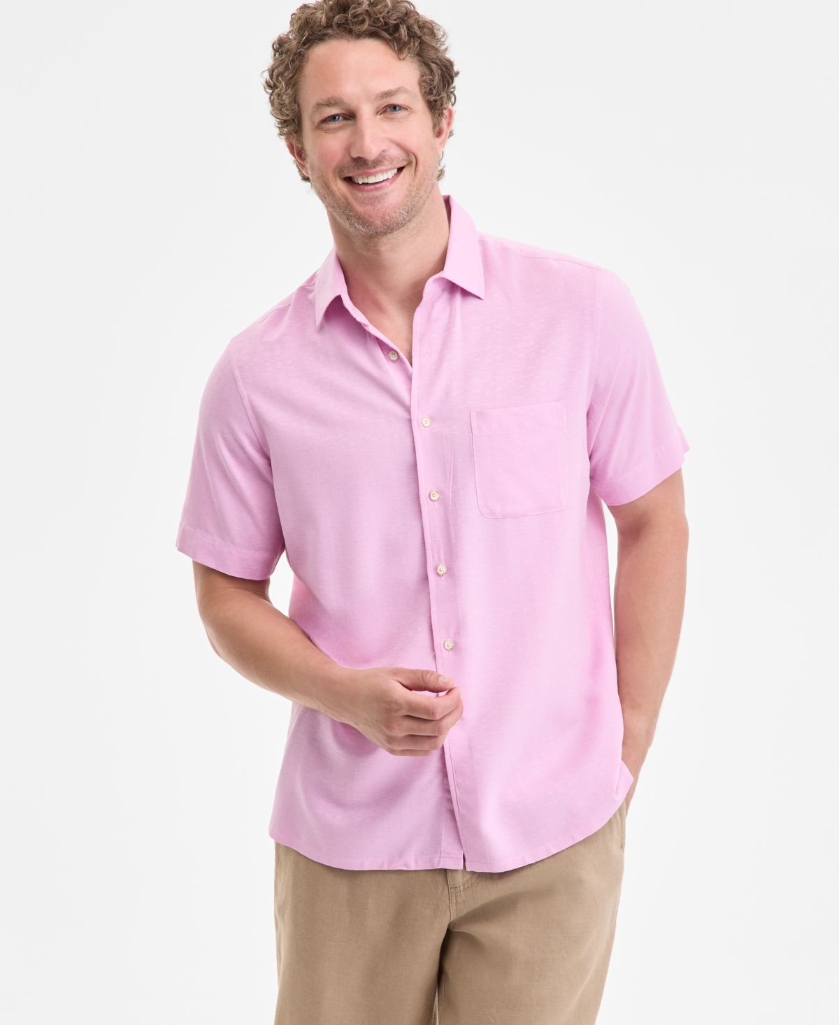 Мужская модель из плетеного шелка, созданная для Macy's