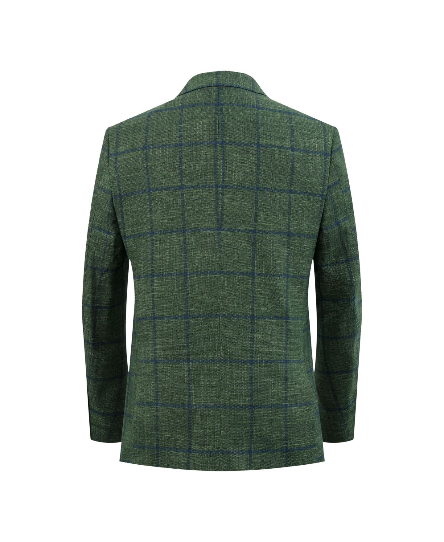 Куртка Elie Balleh Green Slim Fit Plaid Jacket для мальчиков, цвет: Зелёный — фото 2