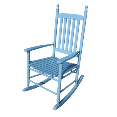 Wooden Porch Rocker Chair IV