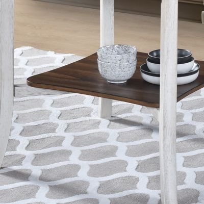 Round Dining Furniture Set 1 Table with 4 chairs