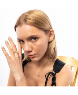 Sterling Silver Horseshoe Equestrian Ring