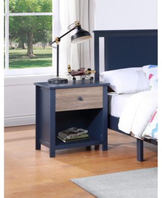 1-Drawer Nightstand – Modern Bedside Table with Storage Drawer