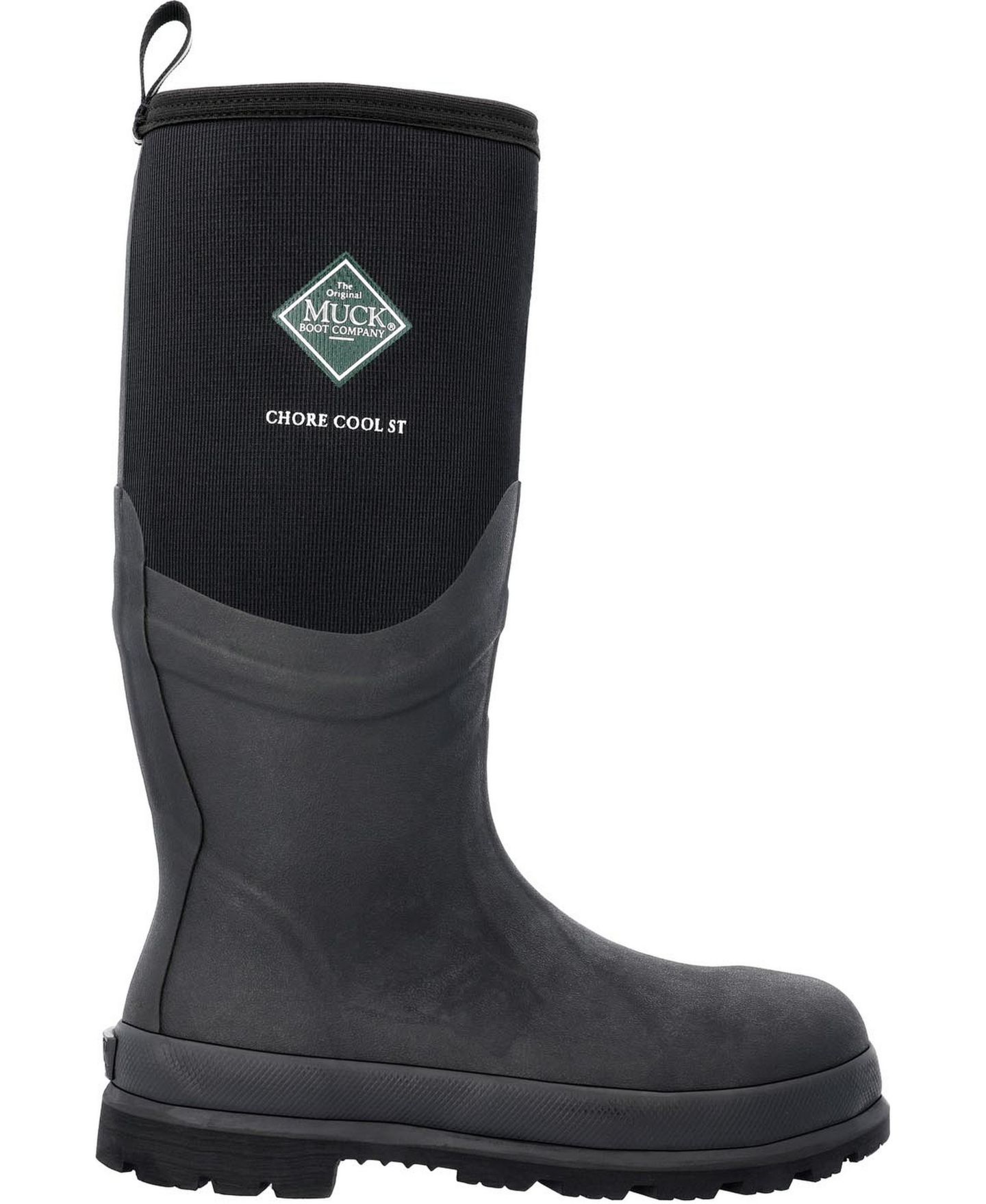 Мужские ботинки MUCK Chore Cool Steel Toe Boot, цвет: Чёрный — фото 1