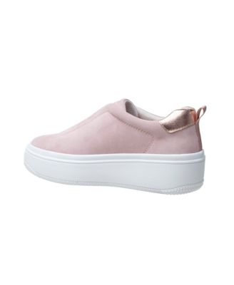 GOLDE Women's Slip On Leather or Suede Platform Sneaker