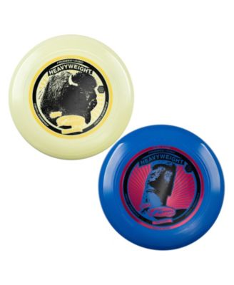 Frisbee Heavyweight 200g, 11 Inch Long Distance and Durable Disc for Outdoor Activities, Stable Flying for Family Fun - 2 Pack