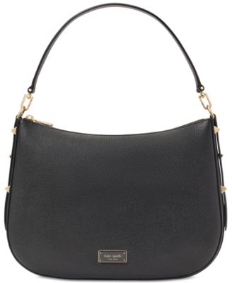 Liv Large Pebbled Leather Hobo Bag