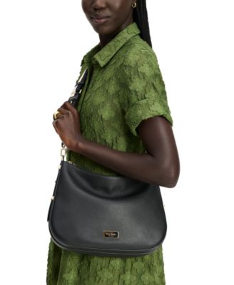 Liv Large Pebbled Leather Hobo Bag