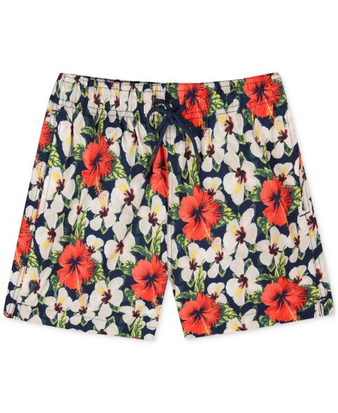 Плавки Sunset Vines для мужчин, цветочный принт — Sunset x Vine, цвет: Тёмно-синий