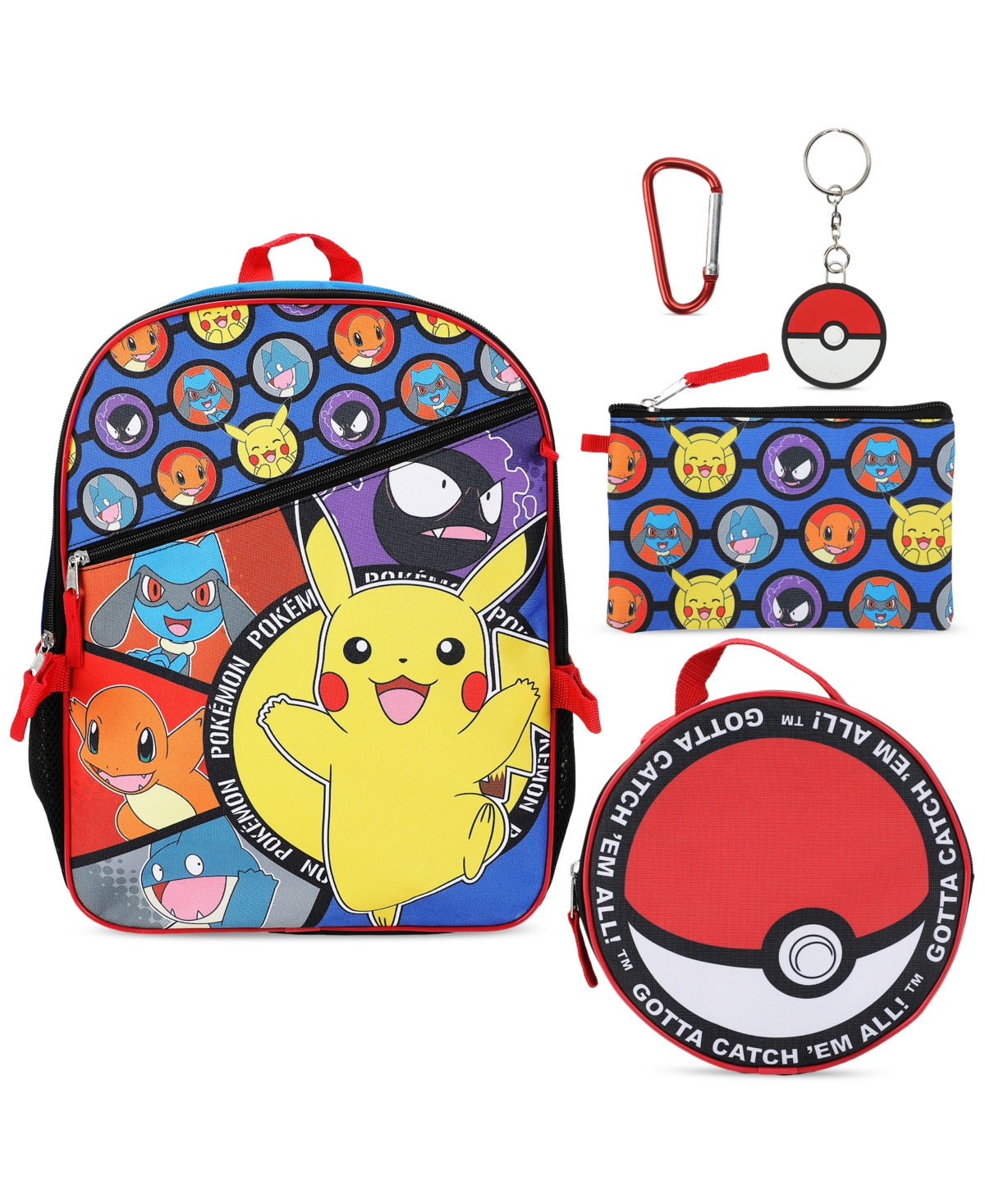 5-Piece Backpack Set - Navy