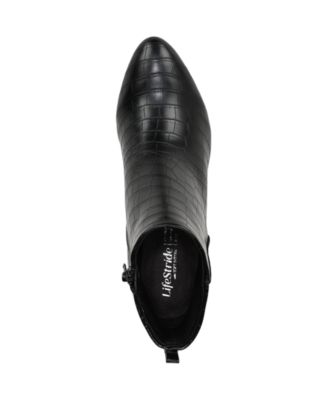 Women's Glow Zip Dress Short Boots