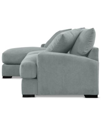 Rhyder 2-Pc. Fabric Chaise Sectional, Exclusively at Macy's