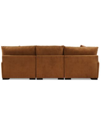 Rhyder 3-Pc. Fabric Chaise Sectional, Exclusively at Macy's