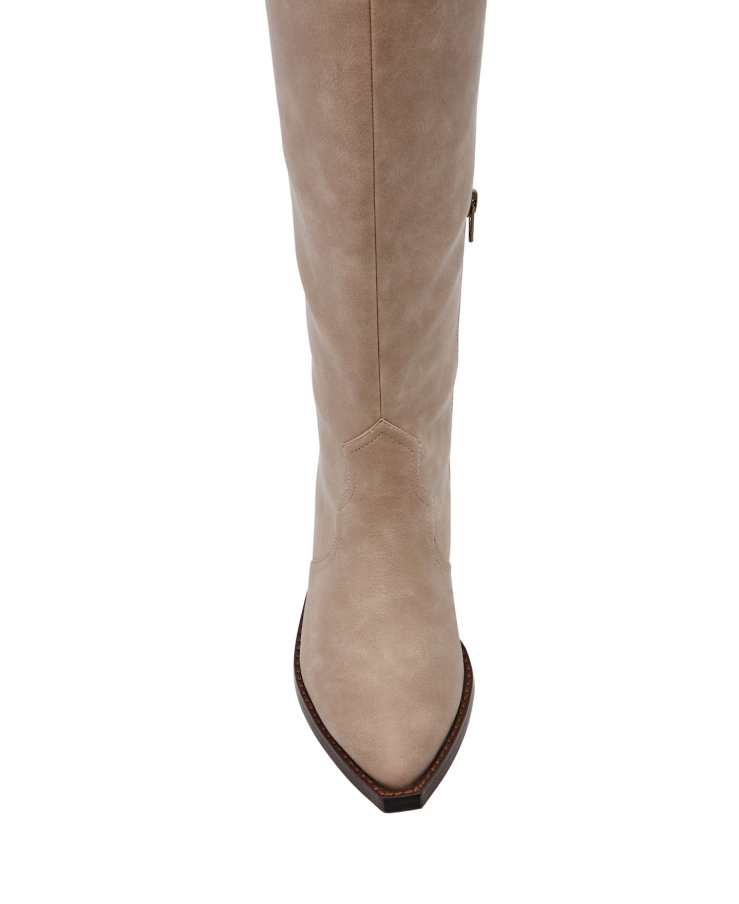 Женские ботинки DV Dolce Vita Kit Knee-High Cowboy Boots, Regular & Wide Calf, цвет: Дюнный — фото 5