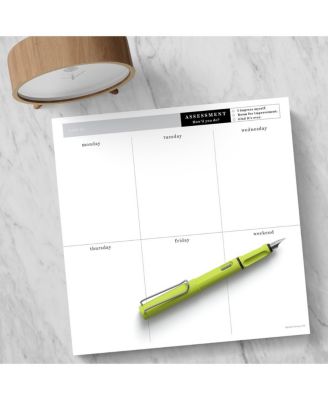 Executive Weekly Square Schedule Pad