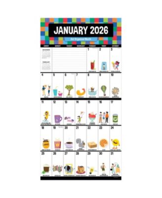 2026 Every Day's A Holiday Wall Calendar