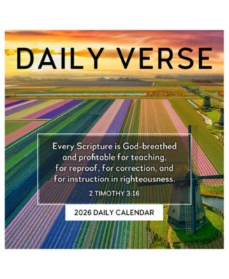 2026 Daily Verse Daily Desktop Calendar