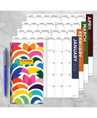 2026-2027 Color Burst Small Monthly Pocket Planner
