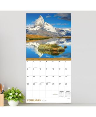 2026 Mountains Wall Calendar