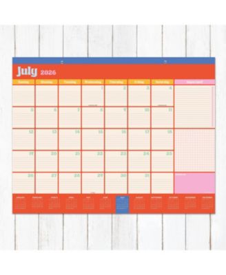 2026 Every Day&#39;s A Holiday Large Desk Pad Monthly Blotter Calendar