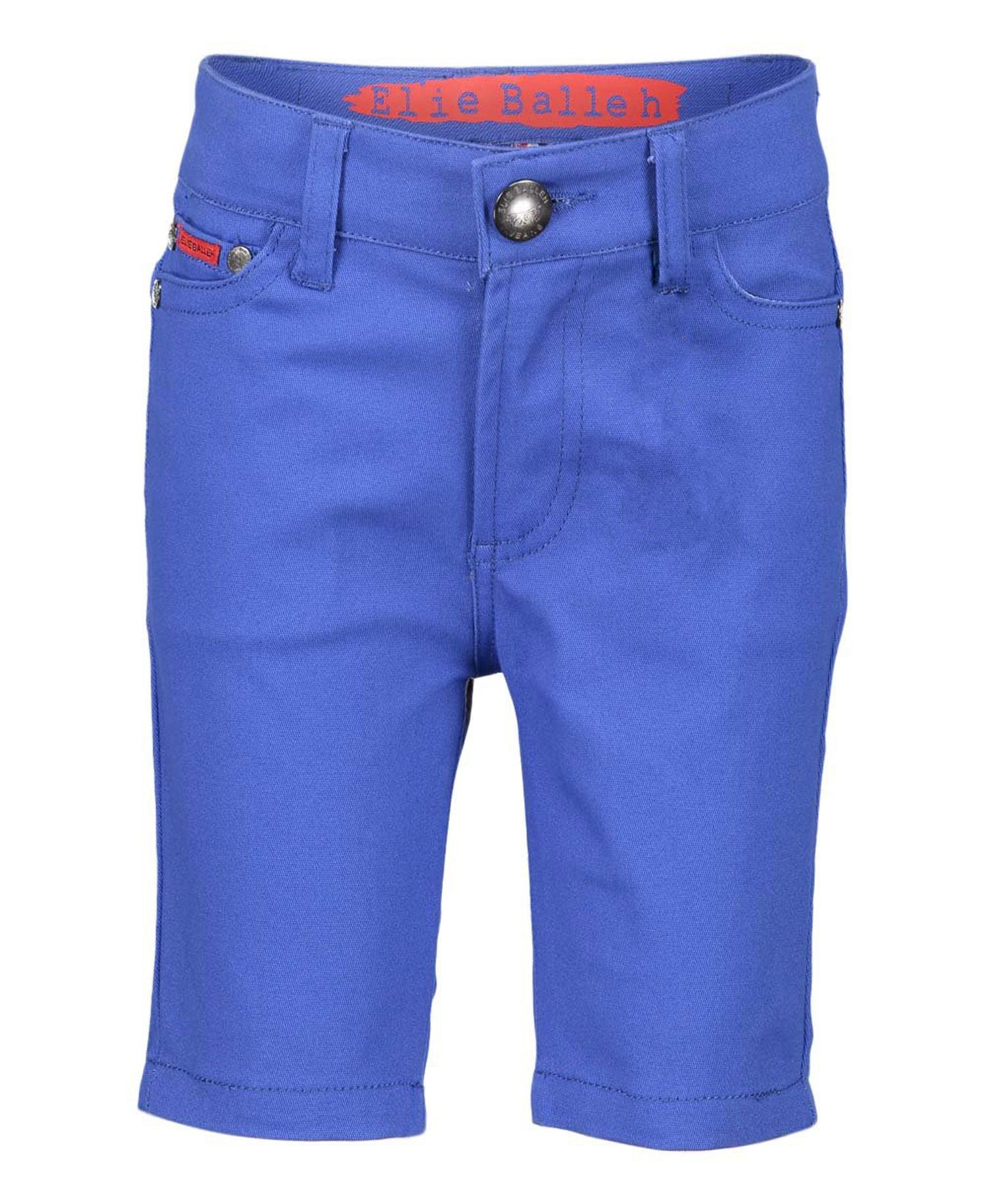Big Boys Royal Blue Cotton Twill Short