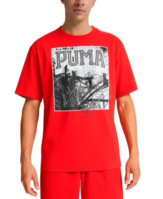 Puma - Men's Cotton Hoops Energy Graphic Short-Sleeve T-Shirt