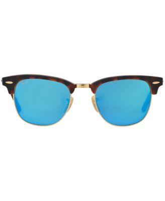 Unisex Sunglasses, RB3016 CLUBMASTER MINERAL FLASH LENSES