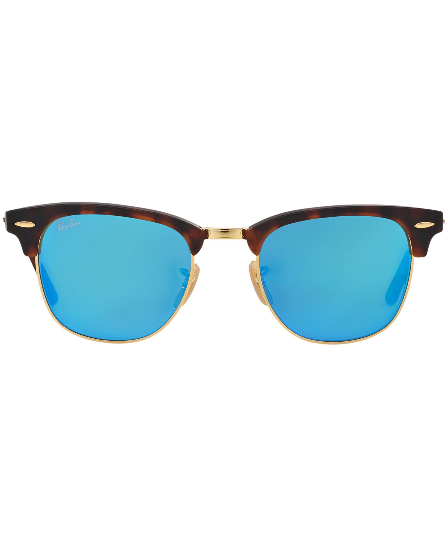 Unisex Sunglasses, RB3016 CLUBMASTER MINERAL FLASH LENSES