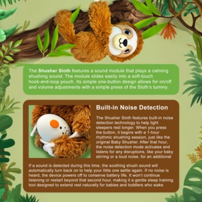 Sloth & 2-Pack Shushies