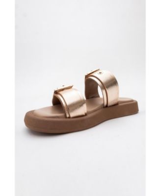 Finezza Leather Two-Strap Sandal (Women)