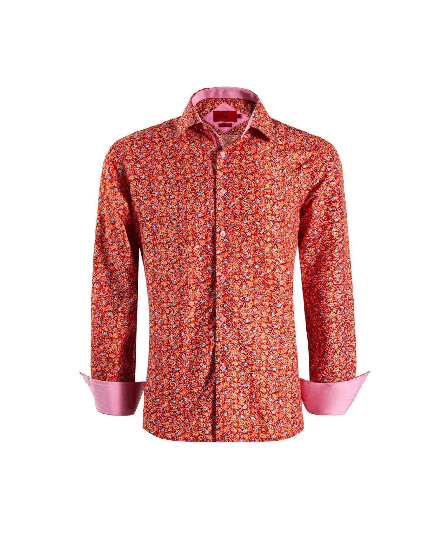 Big Boys Slim Fit Paisley Print Shirt