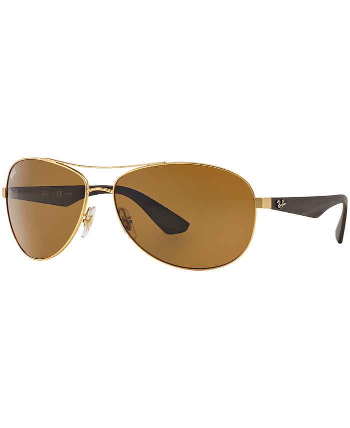RayBan Polarized Sunglasses, RB3526 Macy's