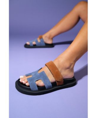 Morte Leather Slide Sandal (Women)