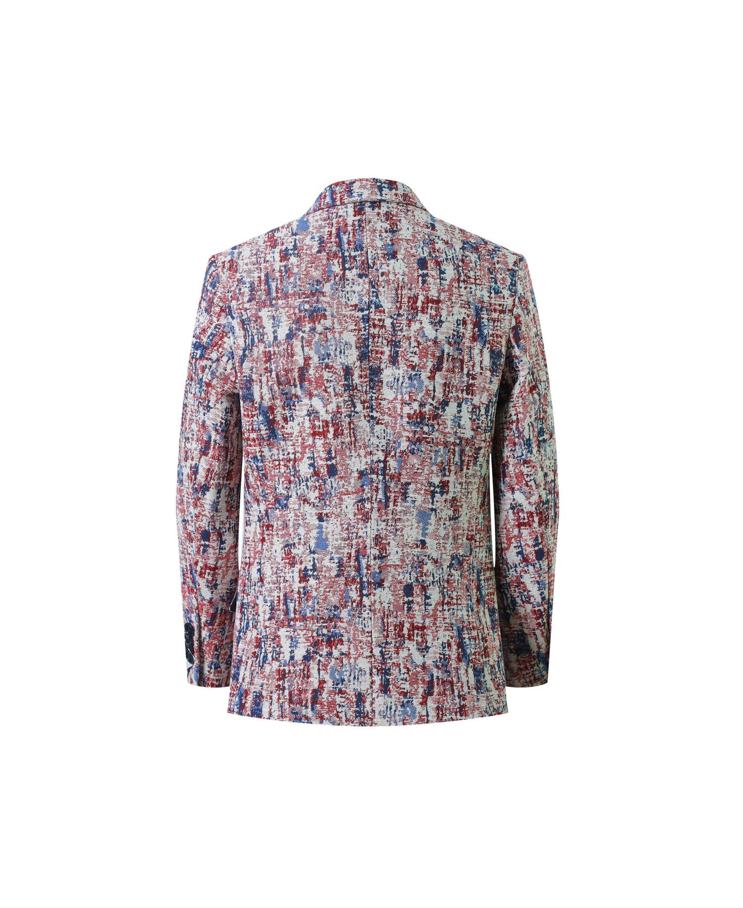 Boys Boys Paint Splash Blazer - RED, M/10-12