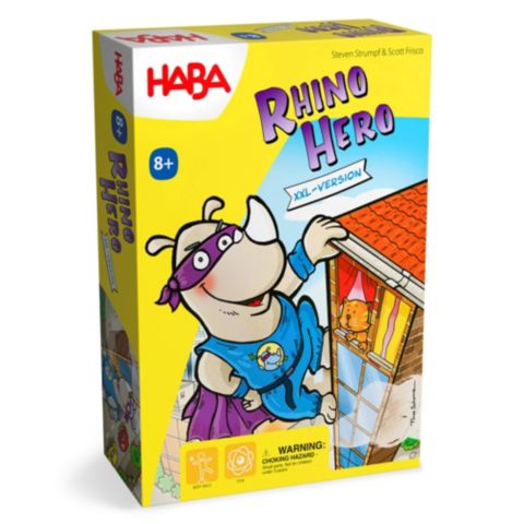 Детская настольная игра Haba Rhino Hero XXL Team Building Board Game, Ages 8+, цвет: Mutli