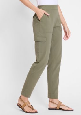 Women's Mona Fit Straight Cropped Cargo Pant