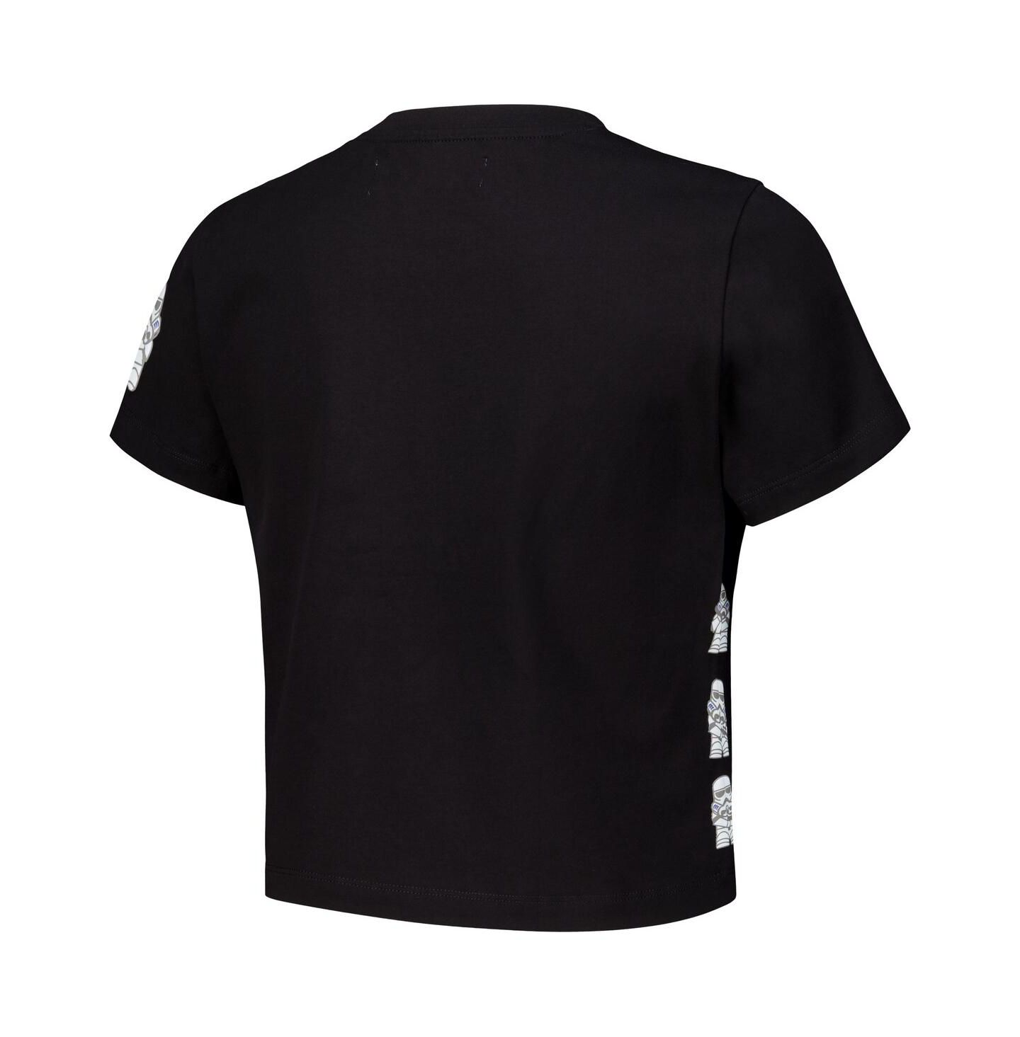 Женская футболка Freeze Max Black Star Wars Babydoll Cropped — фото 3