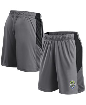 Fanatics - Men's Gray Seattle Sounders FC Team Shorts