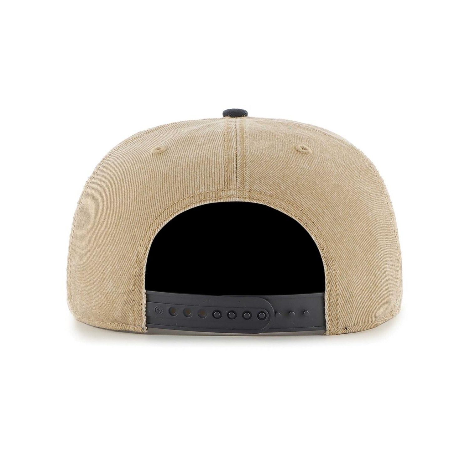 Men's Khaki/Navy Memphis Grizzlies Chilmark Captain Snapback Hat
