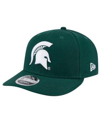 New Era - Men's Green Michigan State Spartans Low Profile 9FIFTY Snapback Hat