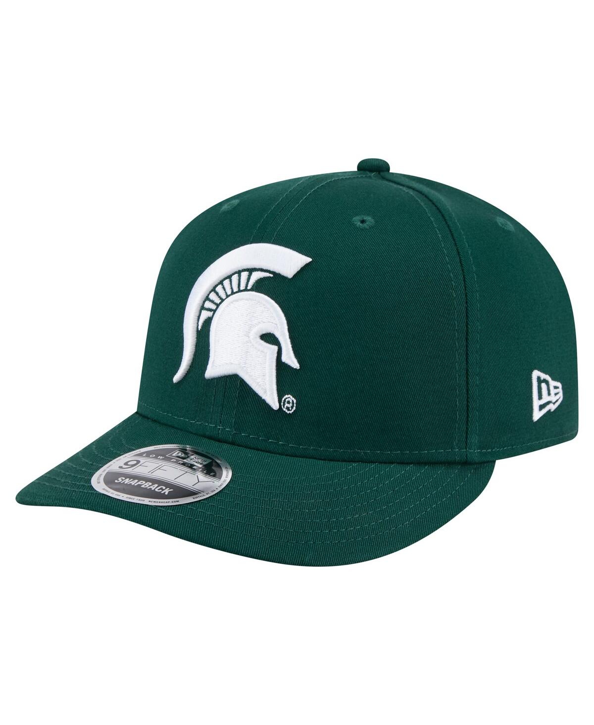 New Era Men's Green Michigan State Spartans Low Profile 9fifty Snapback Hat