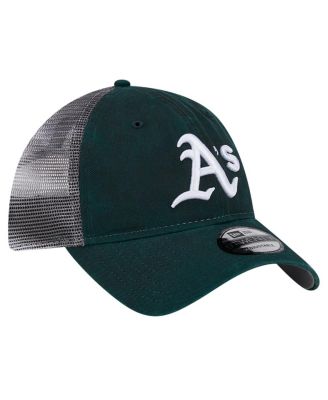 Men's Green Athletics Team Slick Trucker 9TWENTY Adjustable Hat