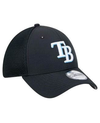 Men's Black Tampa Bay Rays Team Tone 39THIRTY Flex Hat