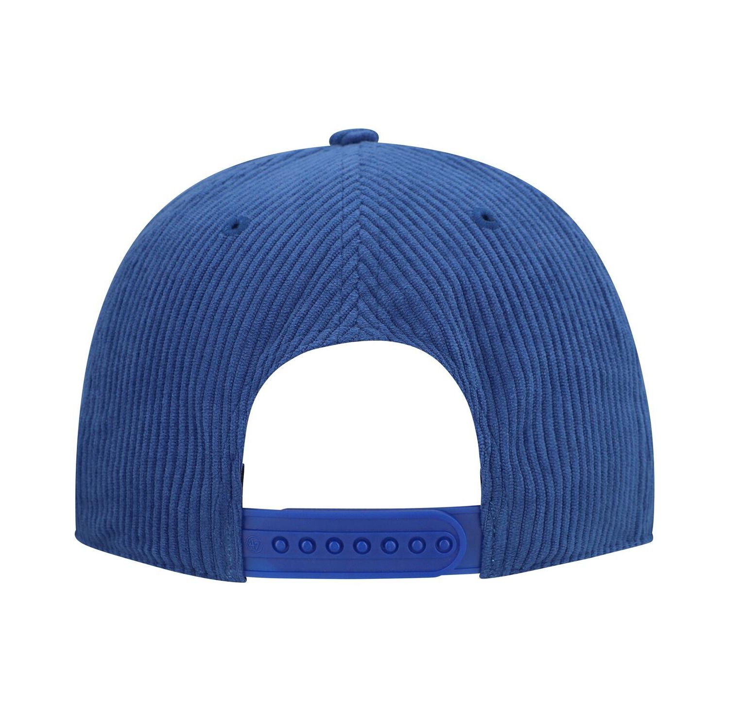 Men's Royal Golden State Warriors Double Header Sidepatch Cord Hitch Adjustable Hat