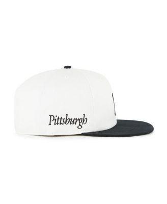 Women's White/Black Pittsburgh Pirates Foundation Captain Snapback Hat
