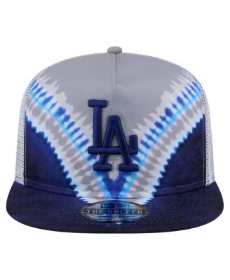Men's Los Angeles Dodgers Tie-Dye Golfer Trucker Adjustable Hat