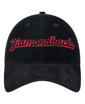 Women's Black Arizona Diamondbacks Corduroy 9TWENTY Adjustable Hat