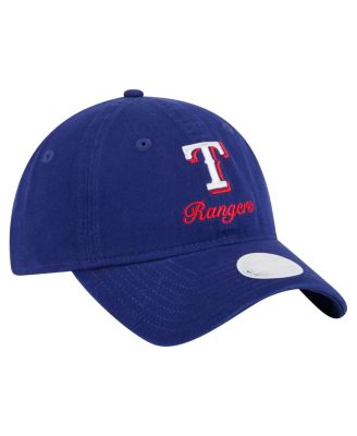 Women's Royal Texas Rangers Preppy Team 9TWENTY Adjustable Hat